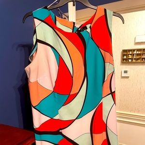 Deco Casual A-Line Dress, Smoke Free, No Snags or Rips, Animal Free, Good Zipper